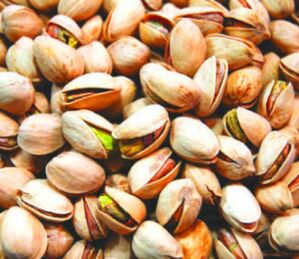 I pistacchi sono noci che hanno un buon effetto sulla sudorazione maschile.