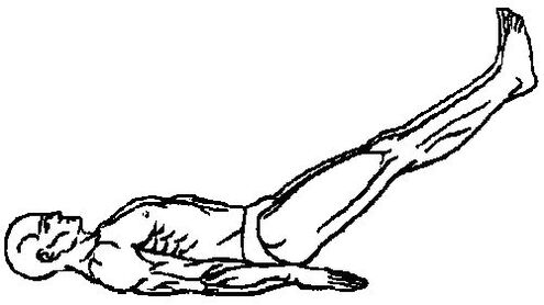 Per ringiovanire i tessuti della prostata, dovresti eseguire il sollevamento delle gambe dietro la testa. 